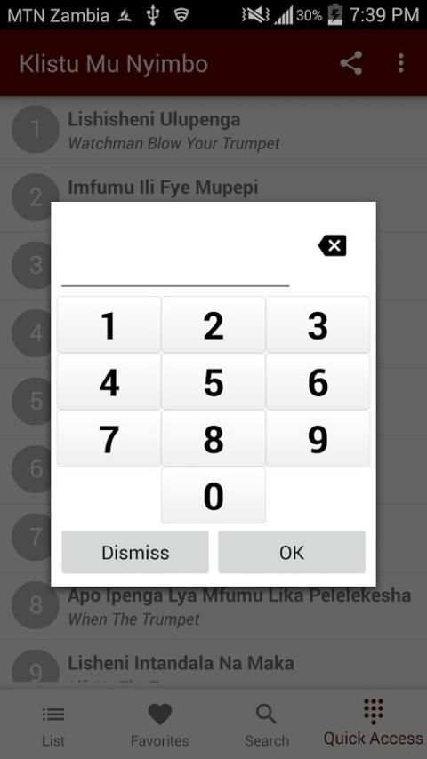 Klistu Mu Nyimbo скриншот 2