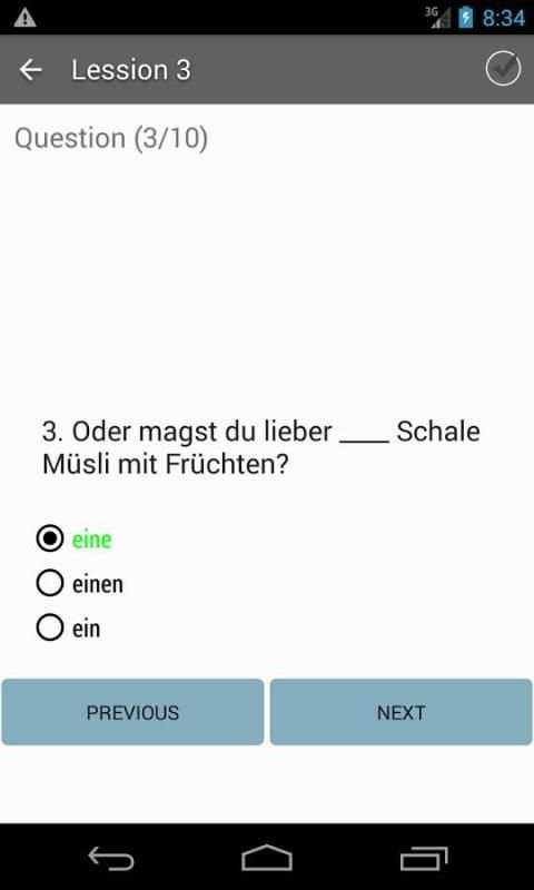 German grammar скриншот 1