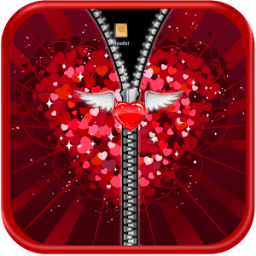 Love Zipper Screen Lock आइकन