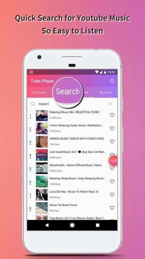 Free Youtube Music-Tube Player screenshot 8