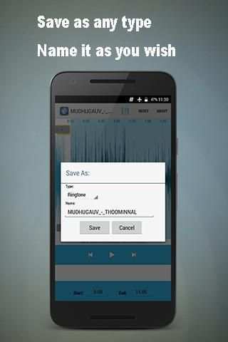 MP3 Cutter Pro स्क्रीनशॉट 2