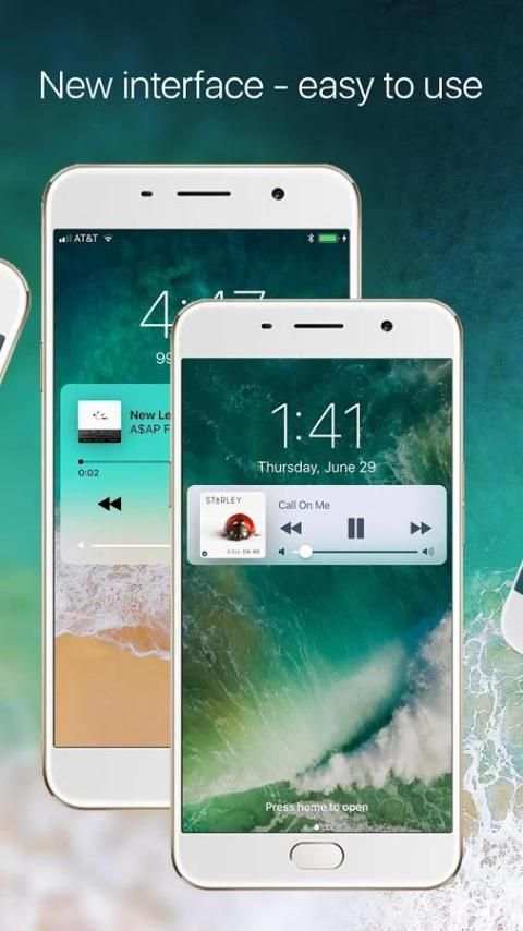 OS 11 Lock Screen 3 تصوير الشاشة
