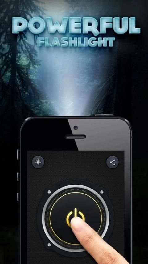 Powerful Flashlight 4 تصوير الشاشة