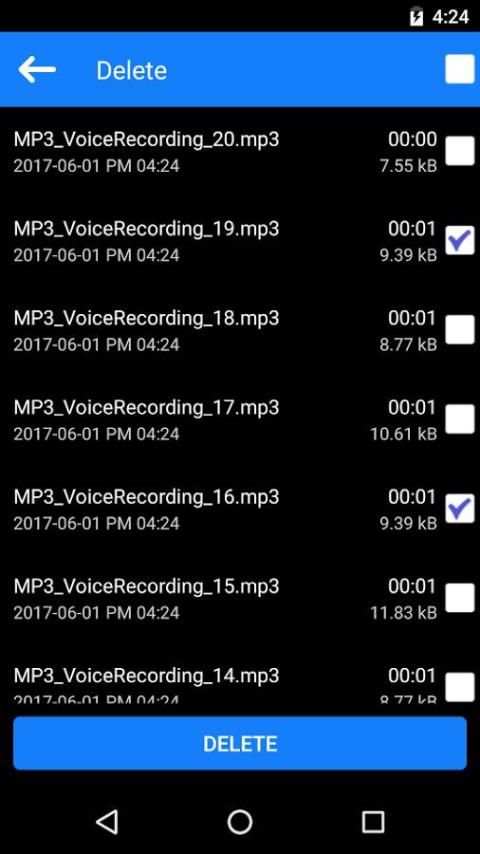 MP3 Voice Recorder 5 تصوير الشاشة
