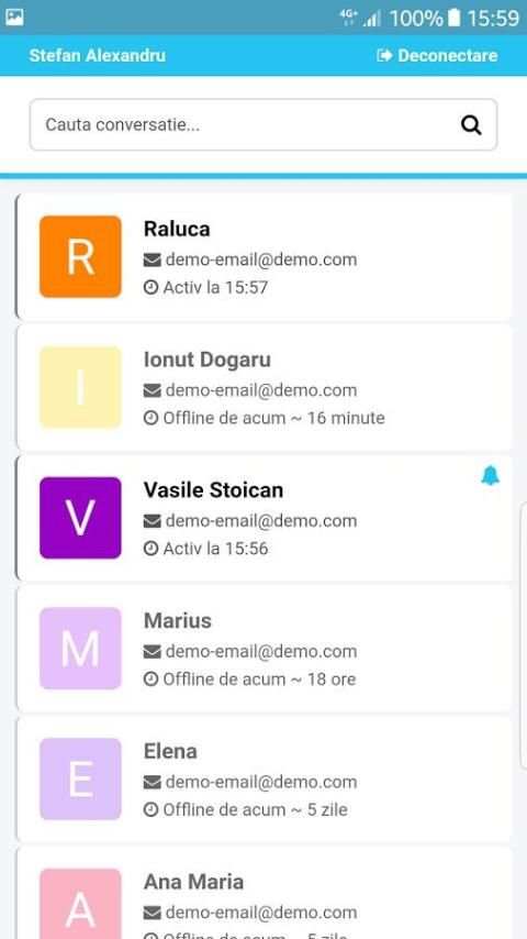 Live Chat - Voitin.com скриншот 3