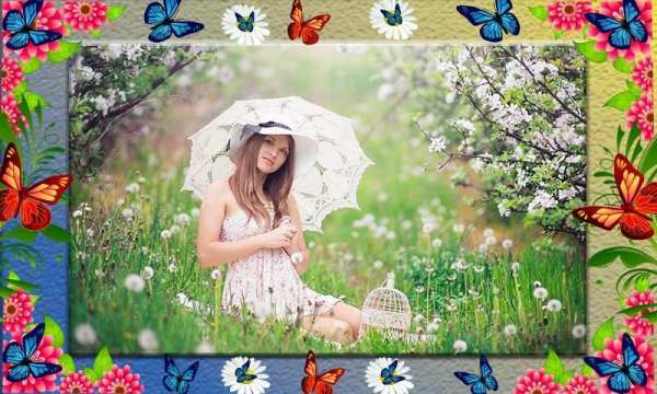 Butterfly Photo Frames 5 تصوير الشاشة