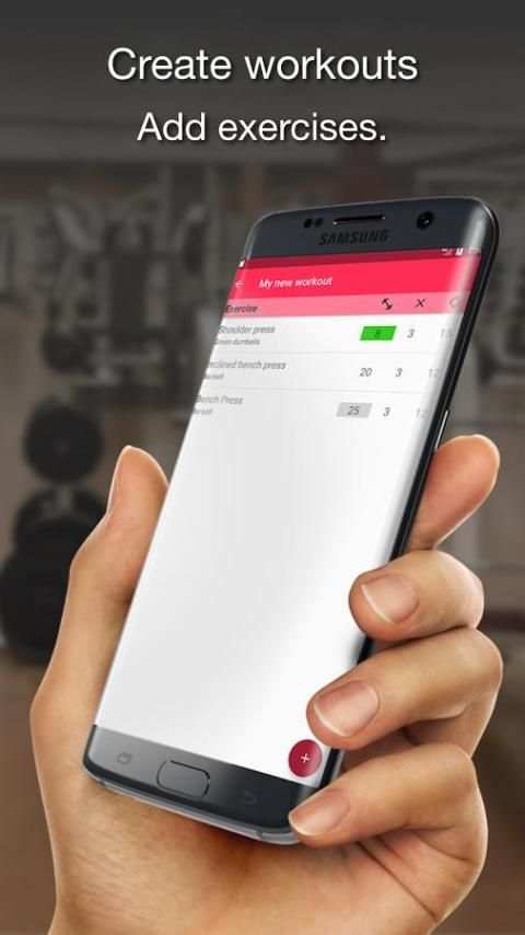 Halteres - Your Workout Log स्क्रीनशॉट 2