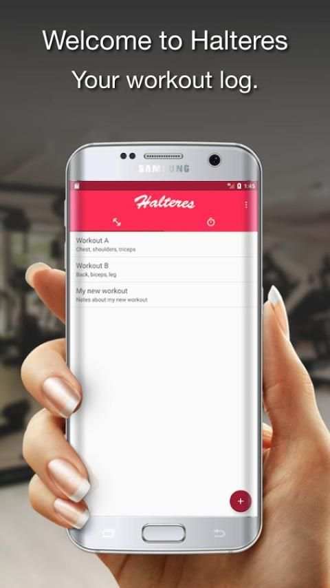 Halteres - Your Workout Log स्क्रीनशॉट 5