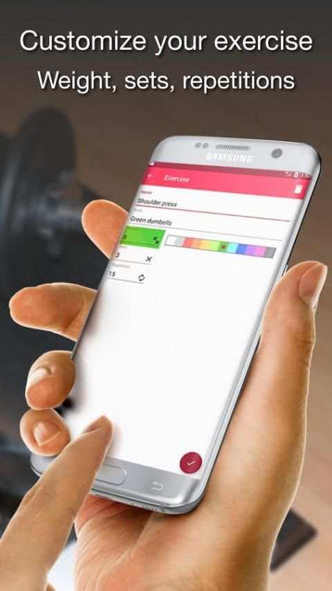 Halteres - Your Workout Log स्क्रीनशॉट 4