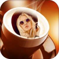 Coffee cup Photo frame