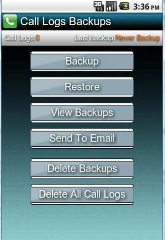Backup & Restore Contacts/SMS screenshot 1