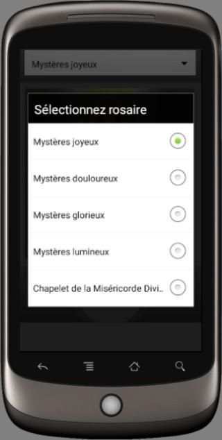 Rosaire audio français v 1.0 screenshot 3