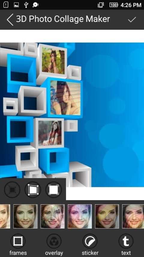 3D Photo Collage Maker скриншот 2