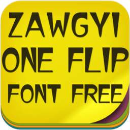 Zawgyi Oneflip Font Free 1.2