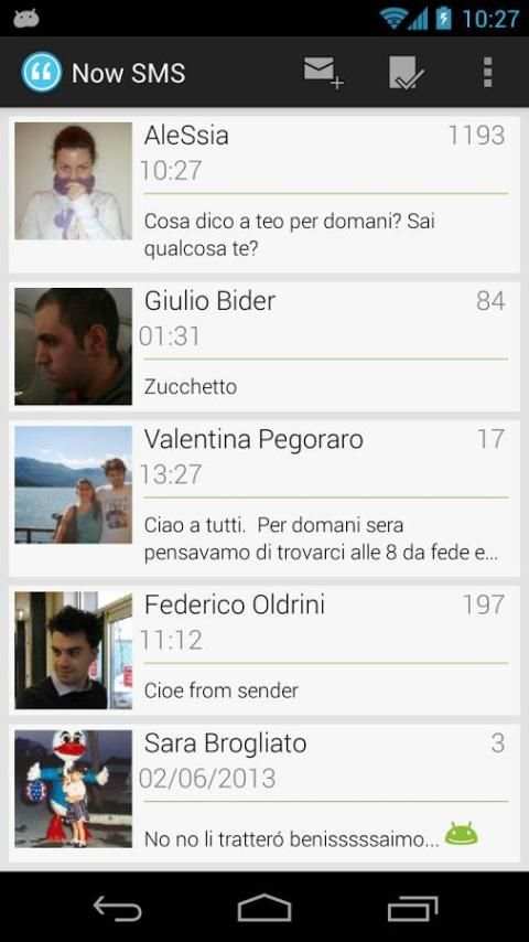 Now SMS screenshot 8