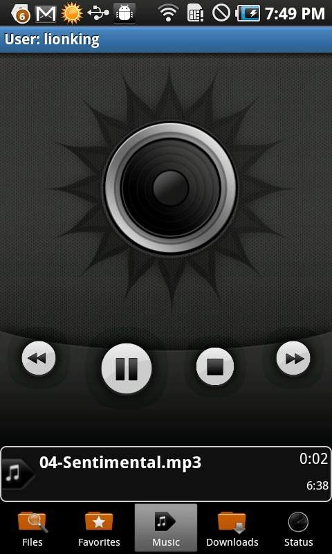 Jio Music Player screenshot 2