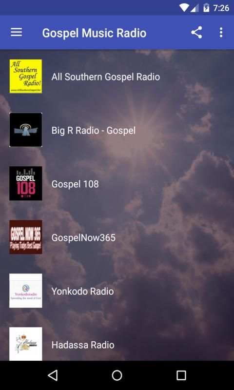 Евангелие Музыка Радио screenshot 3