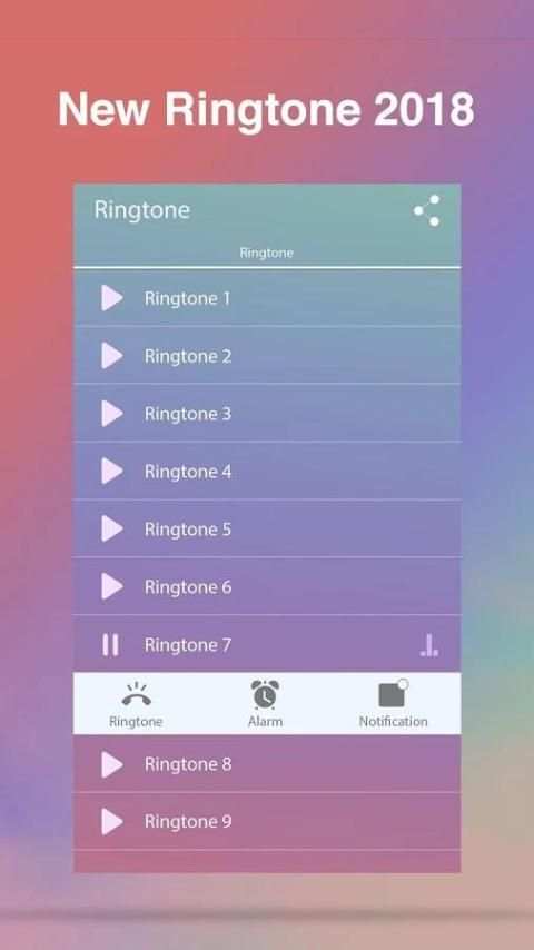 New Ringtone 2018 скриншот 1