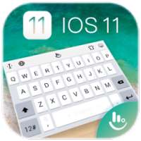 IOS 11 Beach Keyboard Theme