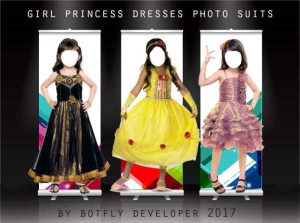 Girl Princess Dresses Photo Suits 1 تصوير الشاشة