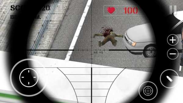 Zombie Sniper скриншот 2