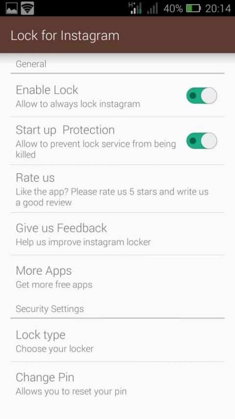 Lock for Instagram screenshot 1