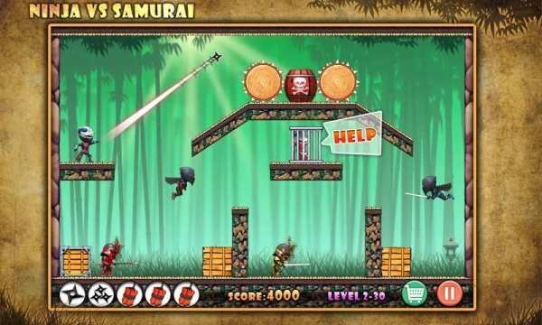 Angry Ninja 2 تصوير الشاشة