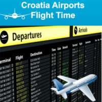 Croatia Airports Flight Time on 9Apps