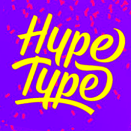 HypeType App Animated Text. иконка