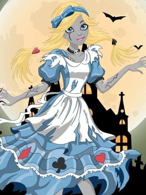 Zombie Princesses Girls Dress Up Makeup screenshot 1