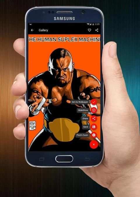 Kurt Angle Wallpaper WWE 3 تصوير الشاشة