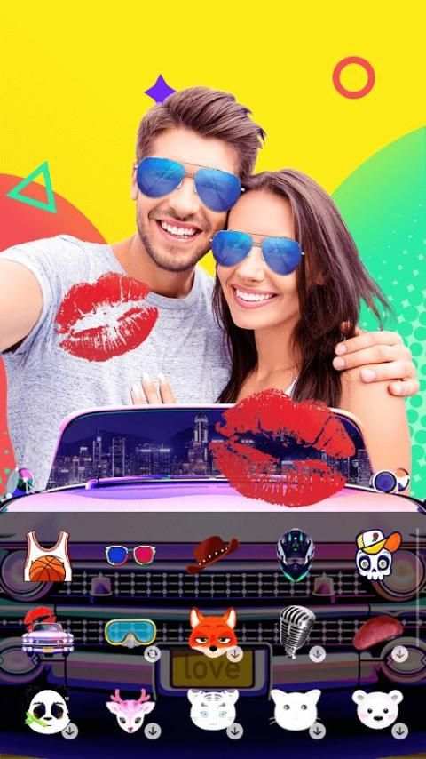 PlayCam - live filter sticker screenshot 3