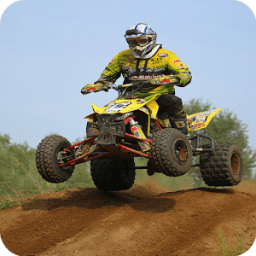 ikon Dirt Bike Racing Wallpaper