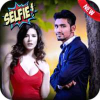 Selfie With SunnyLeone : Celebrity Photo and Me.!! on 9Apps