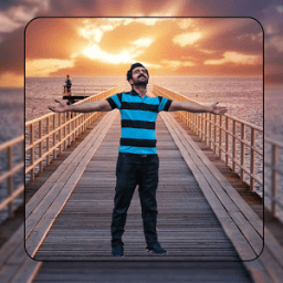 Sunset Photo Frame : Photo Editor Splash Effect أيقونة