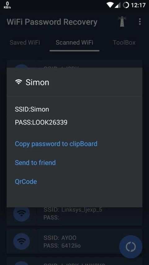 Free WiFi Password Recovery screenshot 4