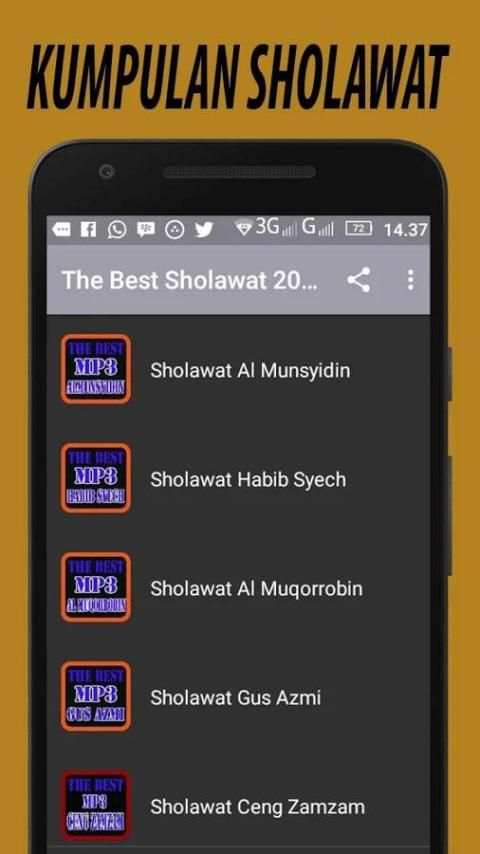 Shalawat The Best 2017 1 تصوير الشاشة