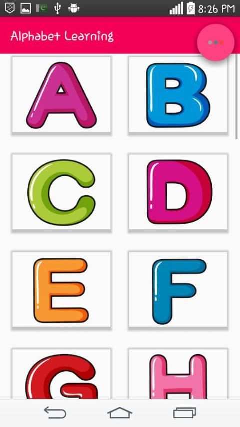 Alphabet Learning screenshot 5