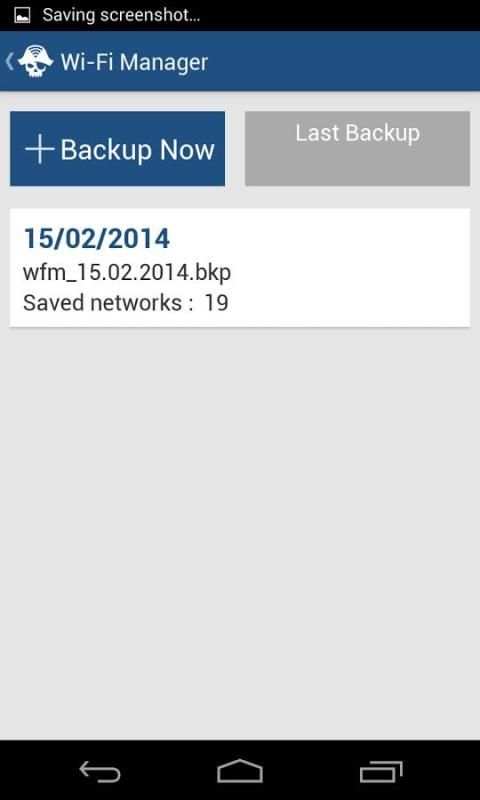 WiFi Manager[root] स्क्रीनशॉट 3