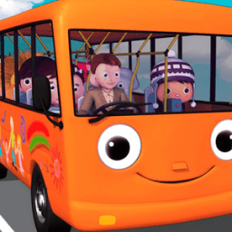 ikon The Wheel On The Bus - Kids Offline Video Song