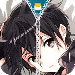 ikon Kirito Zipper Lock Screen