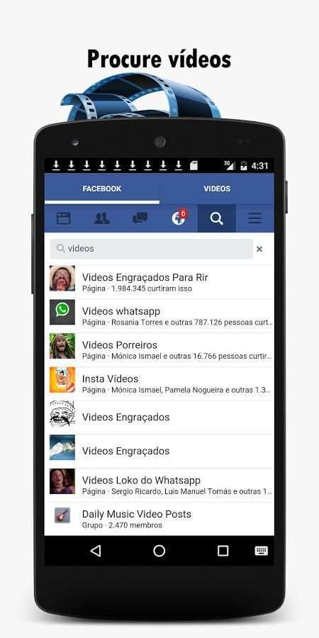 Baixar Videos do Facebook screenshot 3