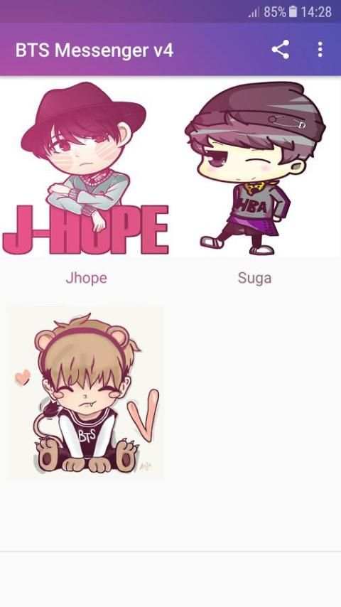 BTS Messenger v4 screenshot 3
