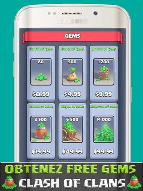 *Gems Of COC Prank screenshot 1