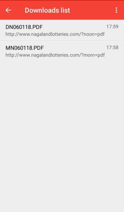 Nagaland Lotteries Result screenshot 2
