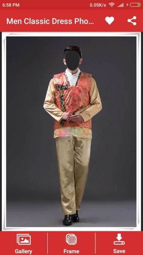 Men Classic Dress Photo Montage 4 تصوير الشاشة