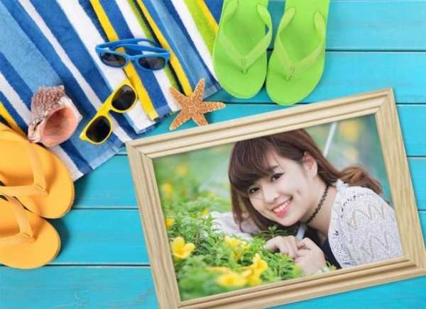 Summer Frame Collage скриншот 1