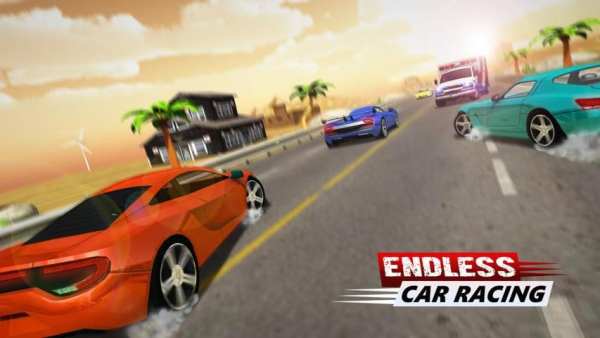 Real Endless City Highway Car Racing screenshot 7