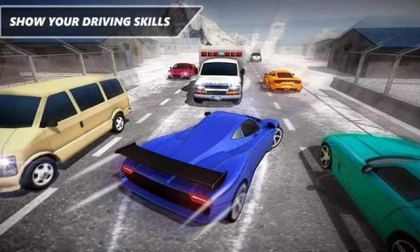 Real Endless City Highway Car Racing screenshot 15