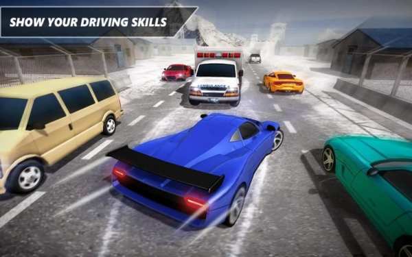 Real Endless City Highway Car Racing screenshot 3